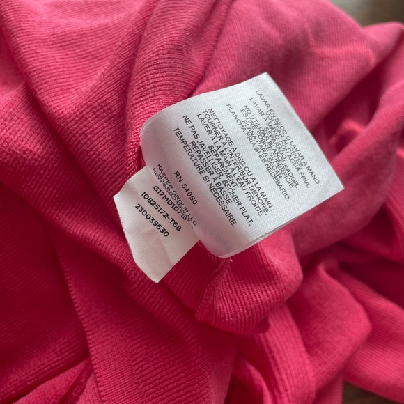 Jones New York cardigan pink fuschia size Medium - Picture 13 of 13